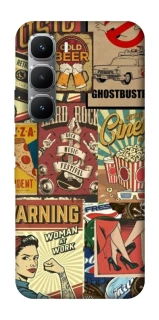 Чохол на Infinix Hot 60 Pro Retro collage ver.2 фото 1 з 1