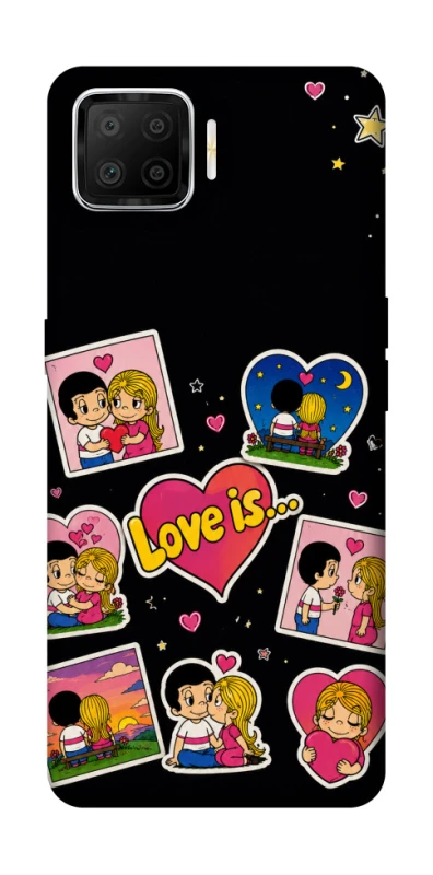 Чехол на Oppo A73 (2017) Love is фото 1 из 1