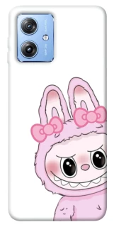 Чохол на Motorola Moto G84 Labubu White фото 1 з 1