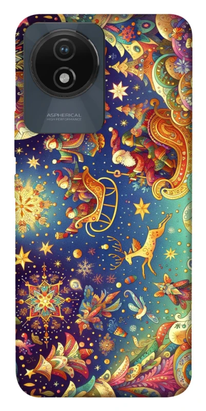 Чохол на Vivo Y02 Christmas spirit ver.10 фото 1 з 1