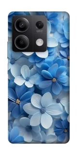 Чехол на Xiaomi Redmi Note 13 5G Синие цветы фото 1 из 1