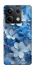 Чехол на Xiaomi Redmi Note 13 5G Синие цветы фото 1 из 1
