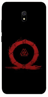 Чехол на Xiaomi Redmi 8a Валькнут v2 фото 1 из 1