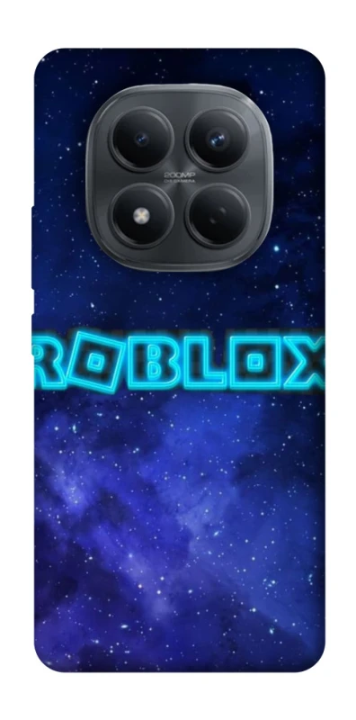 Чехол на Xiaomi Redmi Note 15 Pro 4G Roblox Space Logo Blue фото 1 из 1