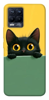 Чохол на Realme 8 Black cat v2 фото 1 з 1
