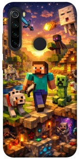 Чохол на Xiaomi Redmi Note 8 Minecraft v6 фото 1 з 1