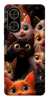 Чохол на Xiaomi Poco C71 happy cats фото 1 з 1
