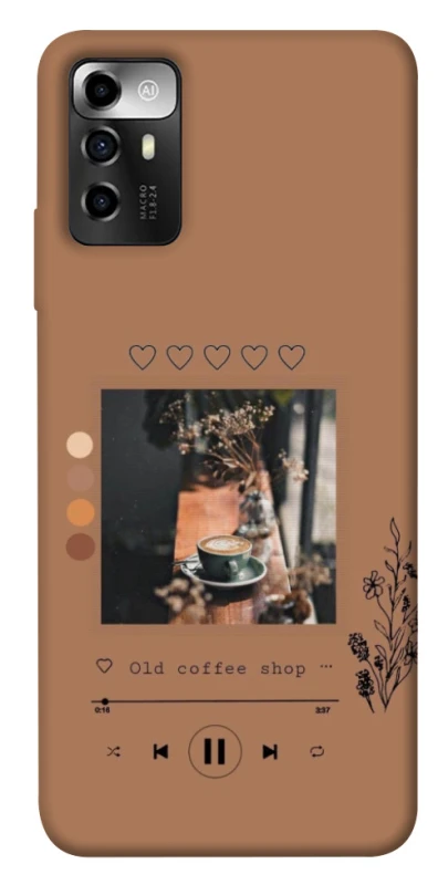 Чохол на ZTE Blade A72 Coffee player фото 1 з 1