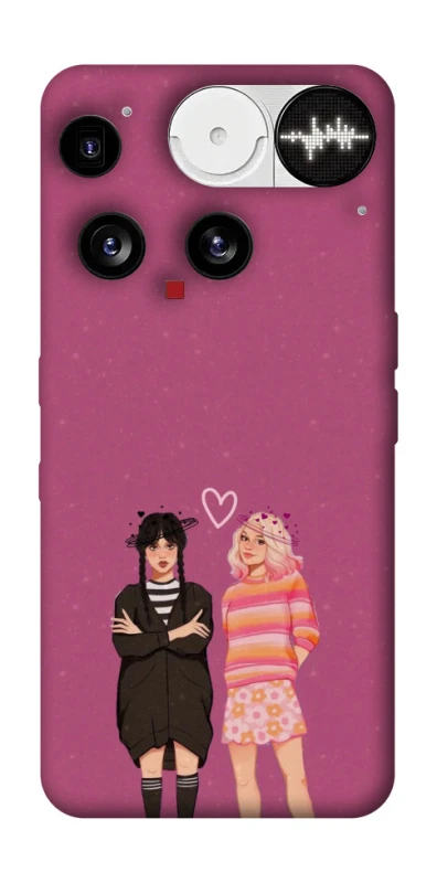 Чехол на Nothing Phone (3) Raven & Rainbow Wednesday фото 1 из 1