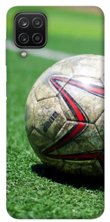 Чехол на Samsung Galaxy A12 Мяч на газоне фото 1 из 1