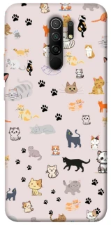 Чохол на Xiaomi Redmi 9 Cat style ver.1 фото 1 з 1