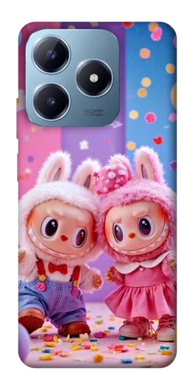 Чохол на Realme C63 Labubu twins ver.3 фото 1 з 1