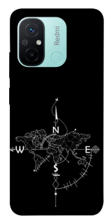 Чехол на Xiaomi Redmi 12C / Poco C55 Travel Map фото 1 из 1