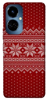 Чохол на TECNO Camon 19 Новорічний v5 фото 1 з 1