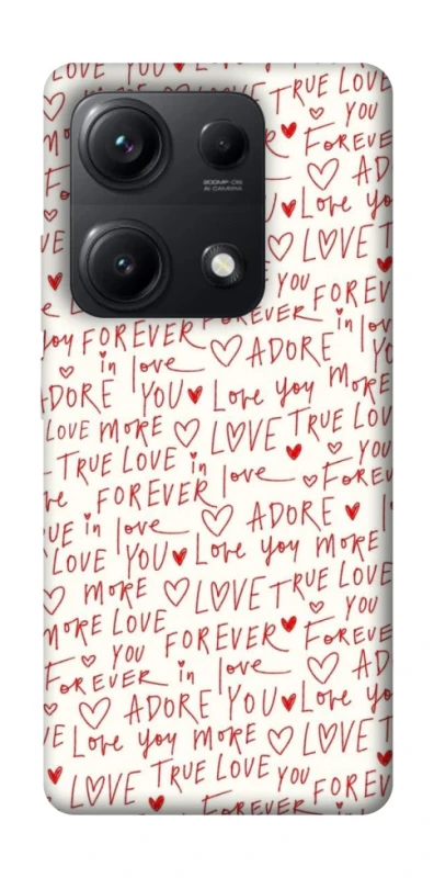 Чохол на Xiaomi Redmi Note 14S Love aesthetic ver.4 фото 1 з 1