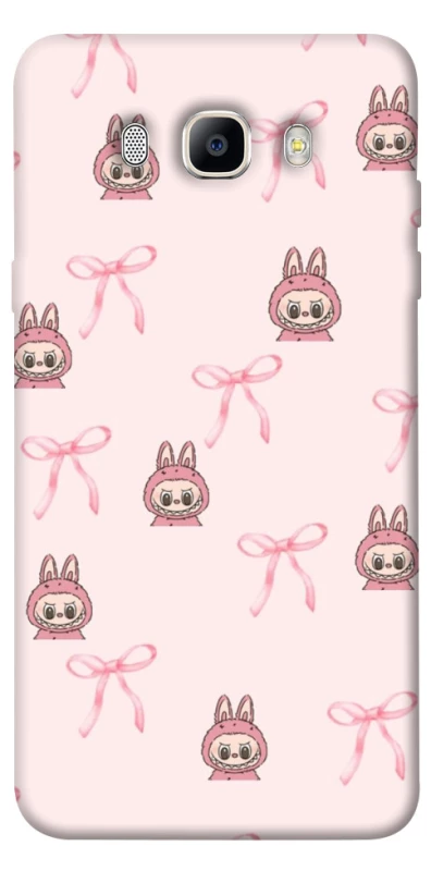 Чохол на Samsung J510F Galaxy J5 (2016) Pink bows and Labubus фото 1 з 1