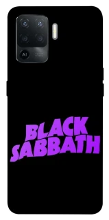 Чехол на Oppo Reno 5 Lite Black Sabbath logo ver.1 фото 1 из 1