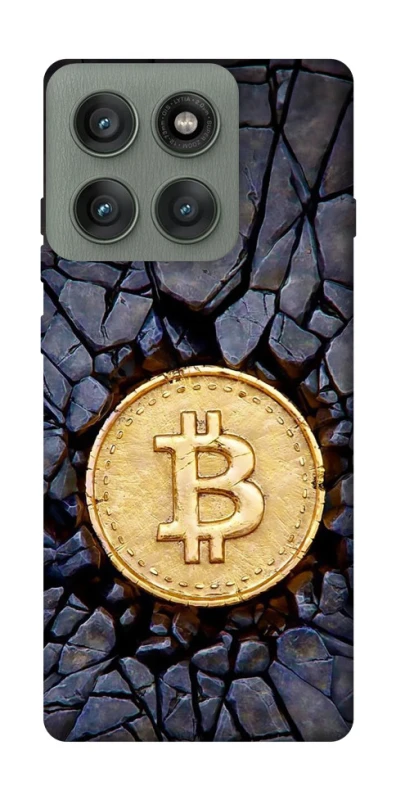 Чохол на Motorola Edge 60 Pro Bitcoin cracks фото 1 з 1