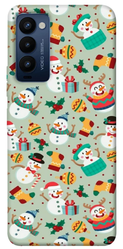 Чехол на TECNO Camon 18 Новогодний v2 фото 1 из 1