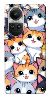 Чохол на Oppo Reno 10 Cute Cat v2 фото 1 з 1