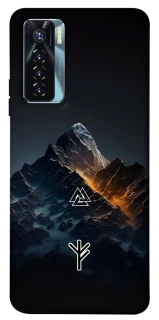 Чехол на TECNO Camon 17 Pro Руны в горах фото 1 из 1
