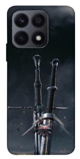 Чехол на Huawei Honor X8a Мечи Ведьмака фото 1 из 1