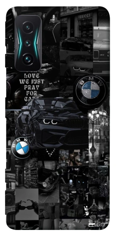 Чохол на Xiaomi Redmi K50 Gaming BMW collage ver.3 фото 1 з 1