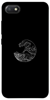 Чехол на Xiaomi Redmi 6A Black tsunami фото 1 Чехол на Xiaomi Redmi 6A Black tsunami фото 1 из 1