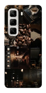 Чохол на Infinix Hot 50 4G Coffee collage ver.1 фото 1 з 1