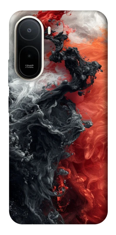 Чохол на Xiaomi Redmi A7 Pro 4G Black and Red фото 2 з 2