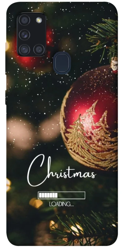Чохол на Samsung Galaxy A21s Christmas Loading ver.2 фото 1 з 1