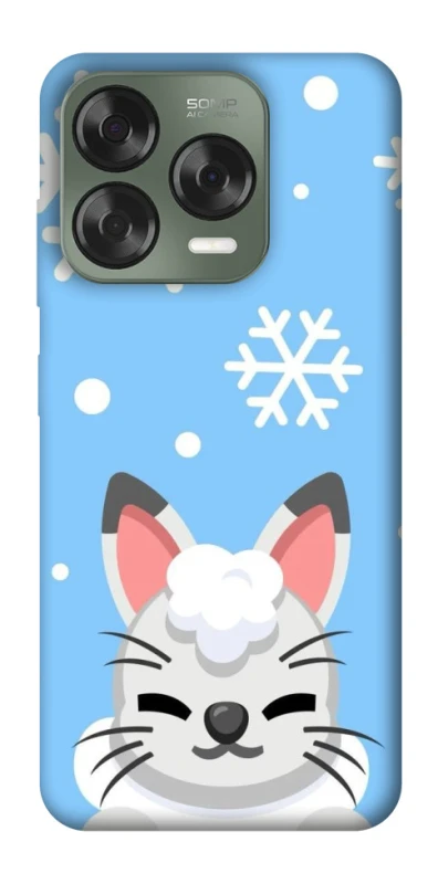 Чохол на ZTE Nubia V70 Design Adopt Me Snow Kitty Smile фото 1 з 1