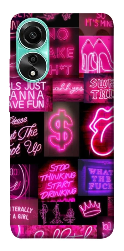 Чехол на Oppo A78 4G Hot collage ver.9 фото 1 из 1