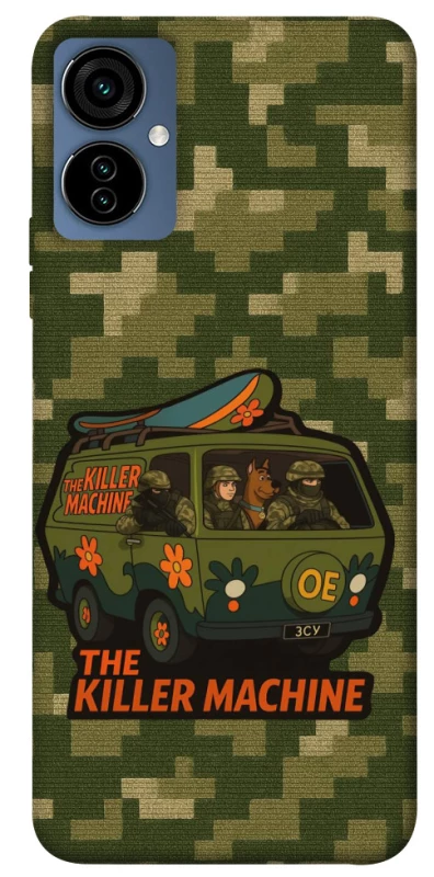 Чехол на TECNO Camon 19 Neo Funny machine фото 1 из 1