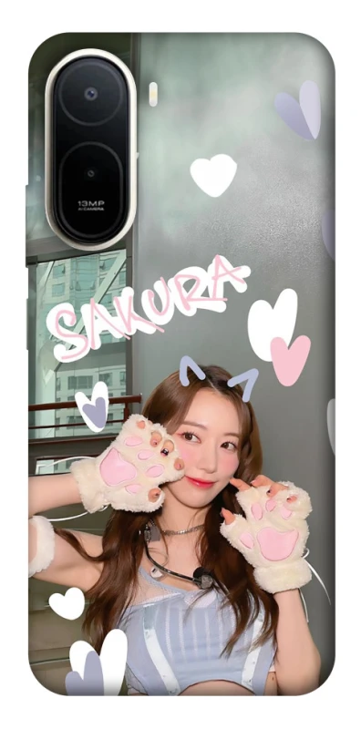 Чехол на Xiaomi Redmi A7 Pro 4G Sakura - LE SSERAFIM фото 2 из 2