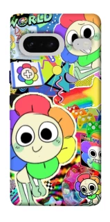 Чохол на Google Pixel 7 Dandy world collage фото 1 з 1