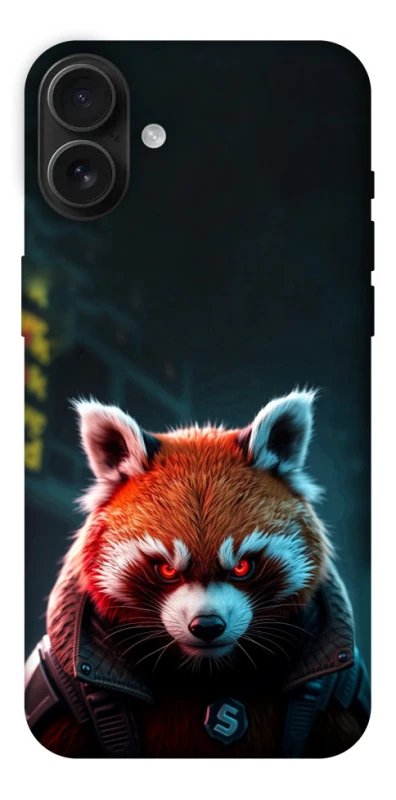 Чохол на Apple iPhone 16 Plus Cyber Red Panda фото 1 з 1