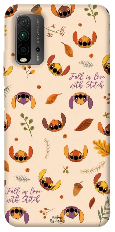 Чохол на Xiaomi Redmi 9T Fall in love with Stitch фото 1 з 1
