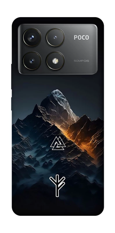 Чохол на Xiaomi Poco F6 Pro Руни у горах фото 1 з 1