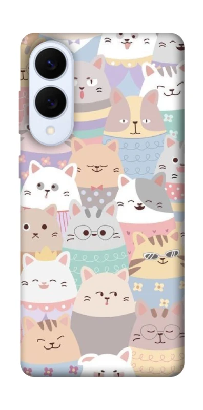 Чехол на Samsung Galaxy S25 Edge Funny Kittens ver.2 фото 1 из 1