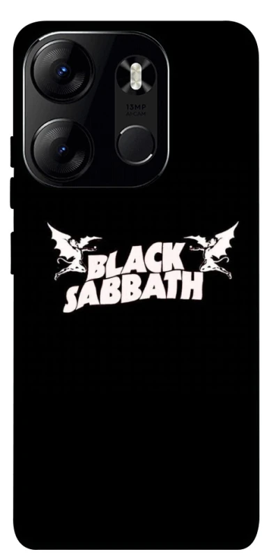 Чохол на Tecno Spark Go 2023 Black Sabbath logo ver.2 фото 1 з 1
