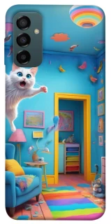 Чохол на Samsung Galaxy M34 5G crazy cat фото 1 з 1