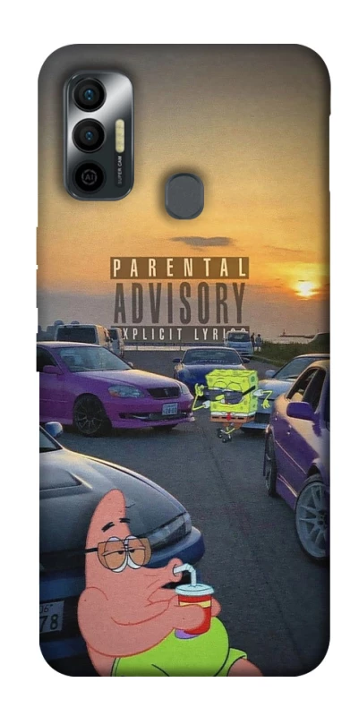 Чохол на TECNO Spark 7 Патрік на перегонах фото 1 з 1