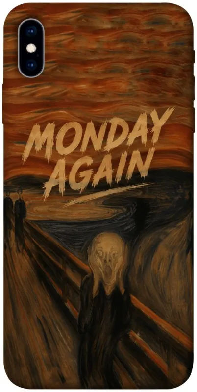 Чохол на Apple iPhone X (5.8") Monday Again фото 1 з 1