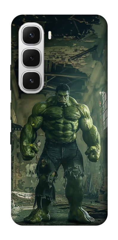 Чохол на Infinix Hot 60i Angry Hulk фото 1 з 1