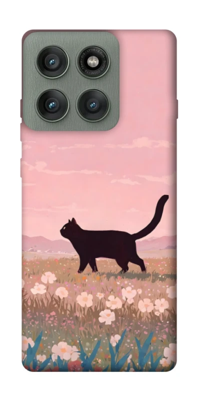 Чехол на Motorola Edge 60 Pro cat on a field фото 1 из 1