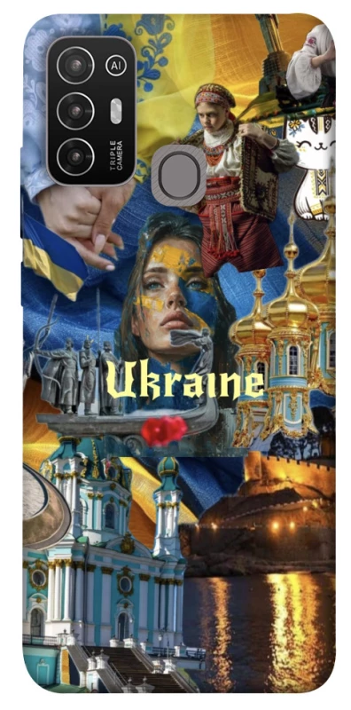 Чохол на ZTE Blade A52 Ukraine style ver.3 фото 1 з 1