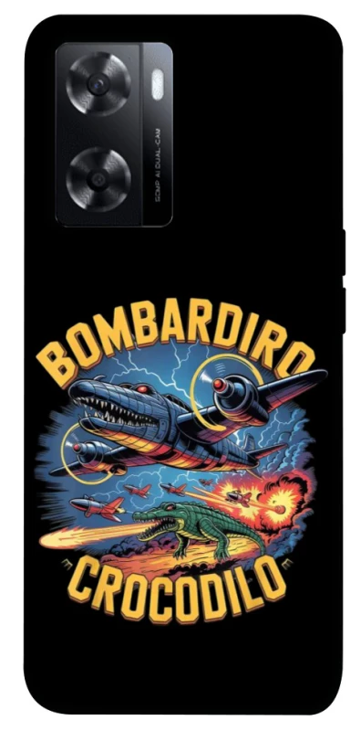 Чехол на Oppo A57s Bombardino Crocodilo v2 фото 1 из 1