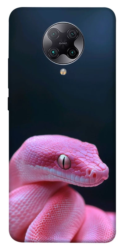 Чохол на Xiaomi Redmi K30 Pro / Poco F2 Pro Рожева змія фото 1 з 1