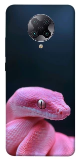 Чехол на Xiaomi Redmi K30 Pro / Poco F2 Pro Розовая Змея фото 1 из 1